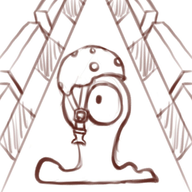 Dysglopia | idea and sketch idea for a game night pubmat for Dysglopia's social media; made with Clip Studio Paint Ex